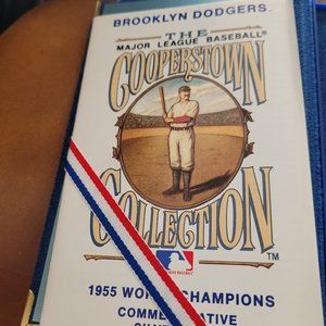 Brooklyn Dodgers Cooperstown Collection Limited Edition 1 Oz Silver Coin